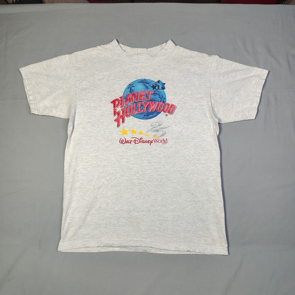 planet hollywood Other - Vintage Planet Hollywood Walt Disney World 25th Anniversary Shirt Mens Medium